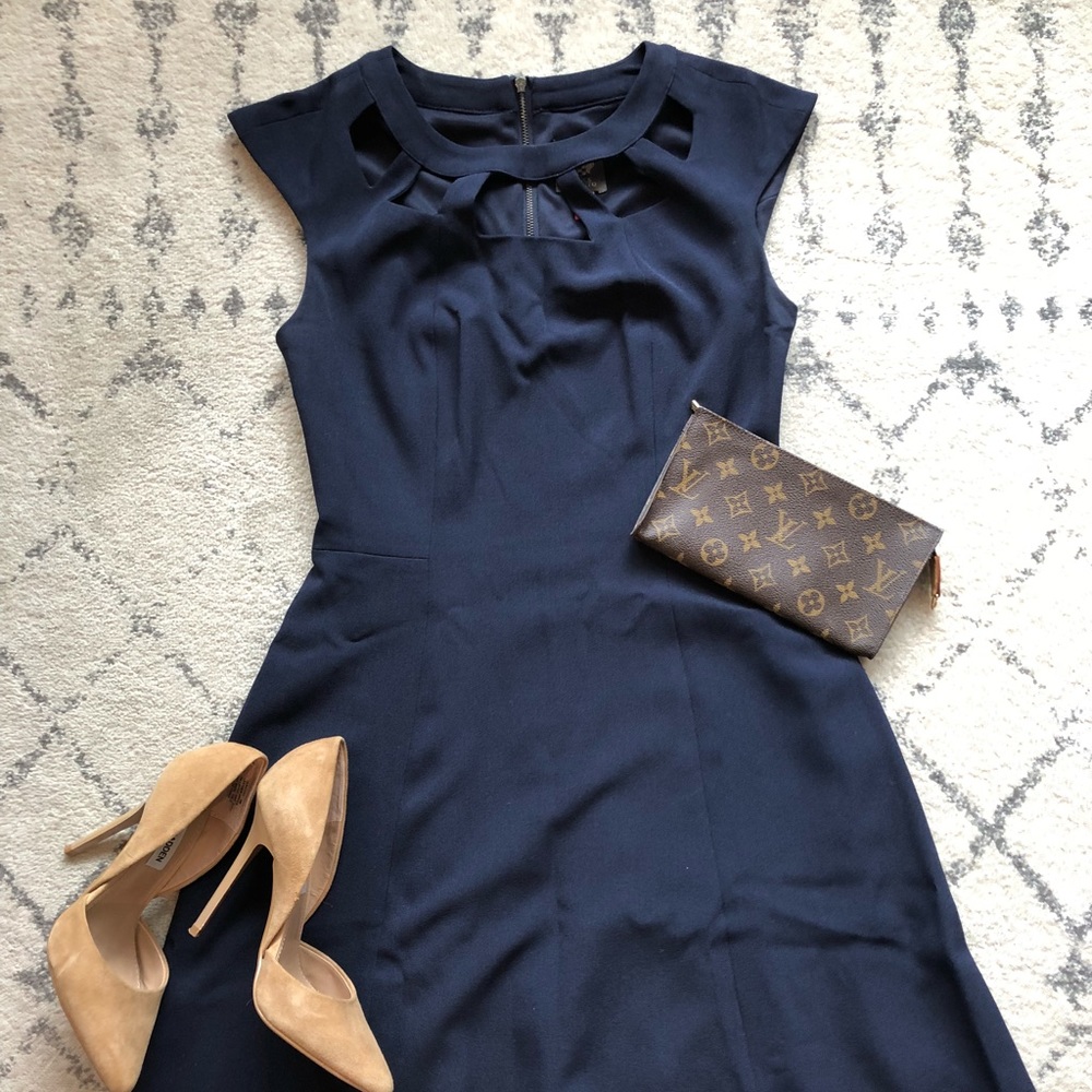 Vince Camuto Fit & Flare Dress